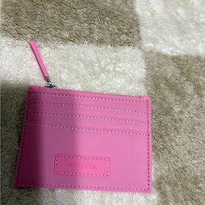 Athleta Pink Zippered Pouch